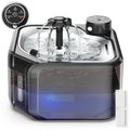 ShuxT Battery Operated Cat Water Fountain 2.8L/95oz Wireless Cat Water Fountain Automatic Pet Water Fountain Ultra Quiet Water Fountains for Cats Indoor Motion Sensor BPA-FreeStainless Steel Lid