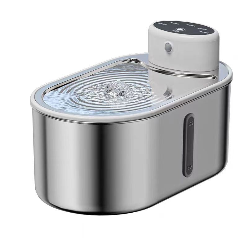 Stainless Steel Infrared Pet Water Fountain